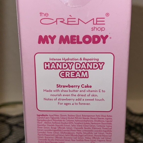 SANRIO x The Crème Shop My Melody Handy Dandy Cream - Strawberry Cake LIMITED - Picture 3 of 4